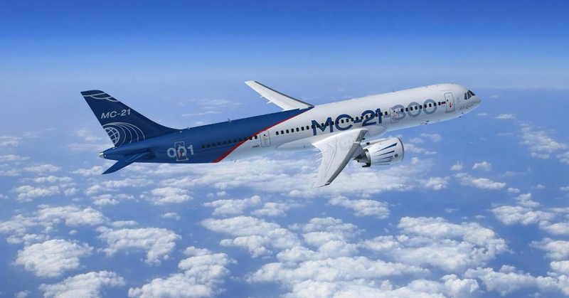 Illustration for article titled Irkut MC-21